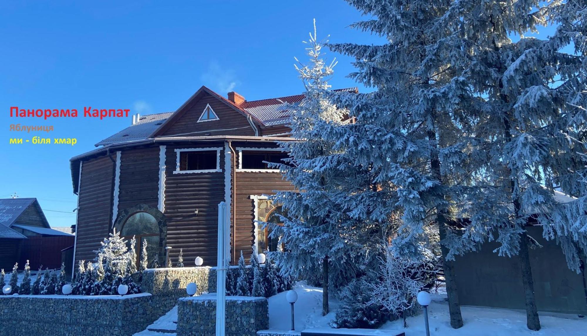 Hotel Panorama Karpat Yablunytsya Esterno foto